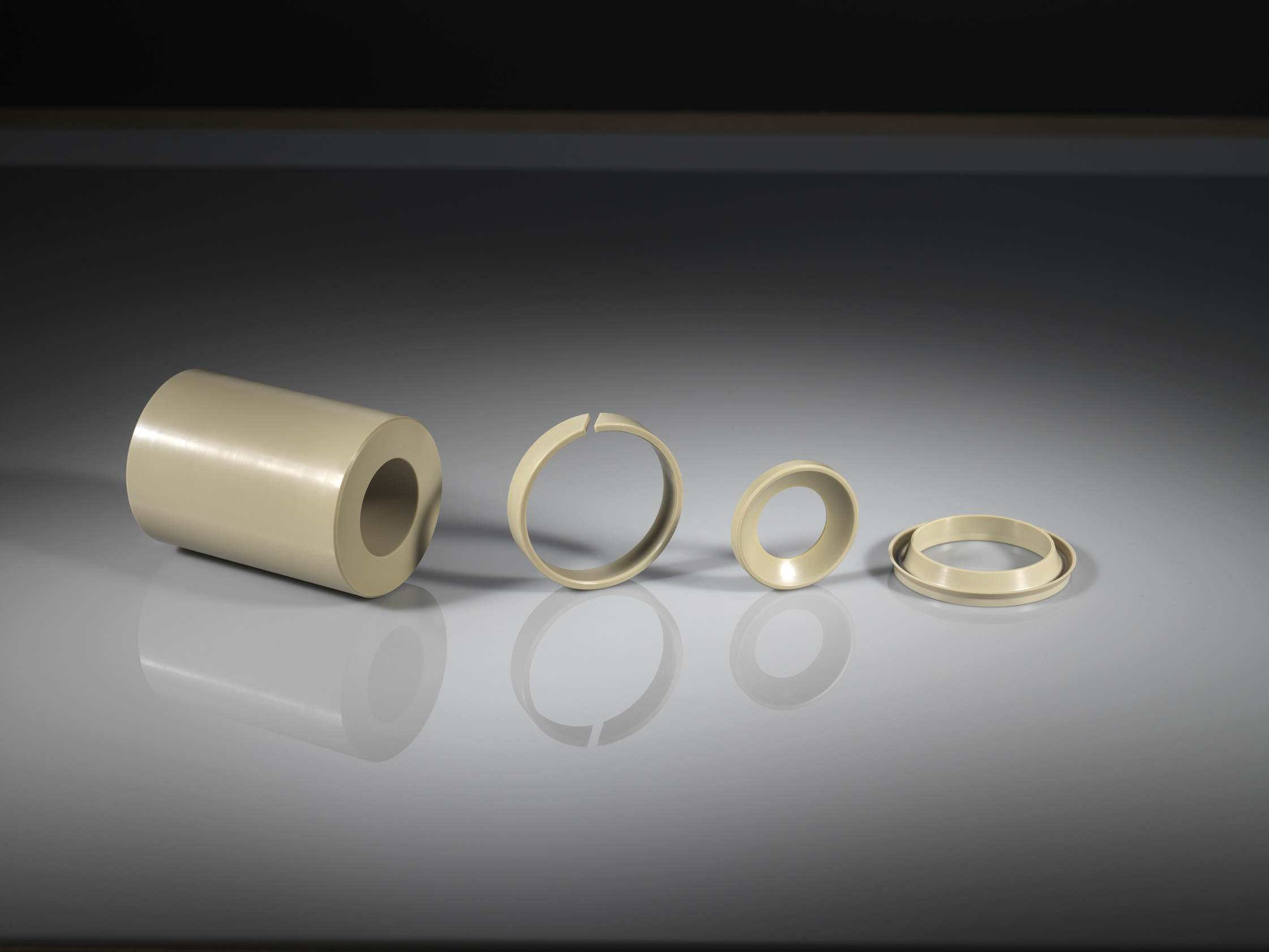 Advanced engineering plastics (PEEK / PEKK / VESPEL™)