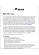 Sales Manager