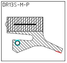 DR13S-M-P-LS 2320-2384-25 SPLIT