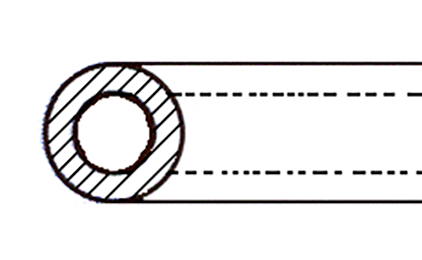 Tube 4,00- 6,00 VMQ 60
